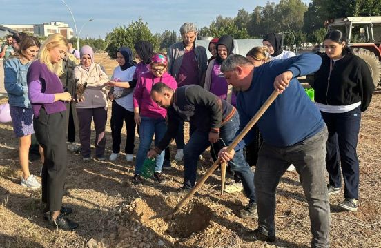 ‘’PREMATÜRE BEBEKLER ORMANI’’ İÇİN FİDANLAR TOPRAKLA BULUŞTU